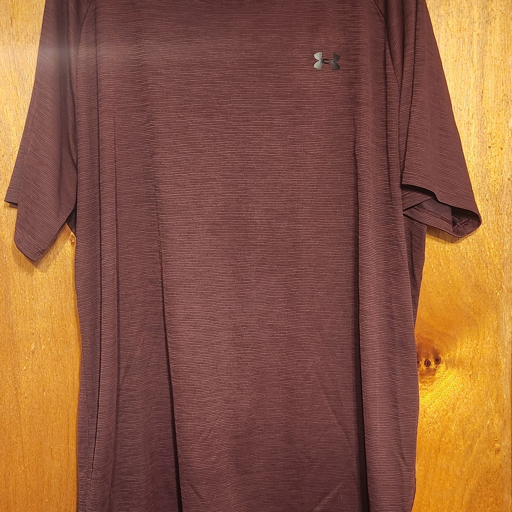 Under Armour Men's Short Sleeve Performance Tee - Deep Maroon